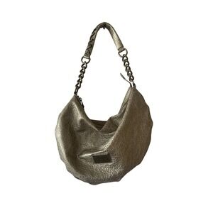 Simply Vera Vera Wang Hobo Slouch Shoulder Purse In Gold